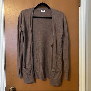 Brown Old Navy Cardigan
